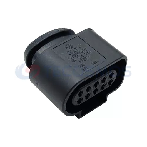 Auto Parts Electric Right Side Door Latch Connector for Audi Volkswagen Jetta 10-pin Female 1J0973715 - image 5